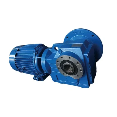 OEM Custom S Series S37 Helical Worm High Speed Gearbox Gear Motor Reducer for Mixer Machine