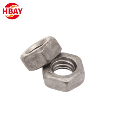High Quality Nut Wholesale 8.8 Grade Galvanized Carbon Steel M8 Hex Locking Non-Slip Nut