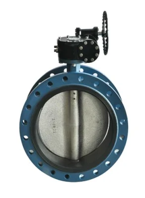 Flange Water Butterfly Valve with Gearbox