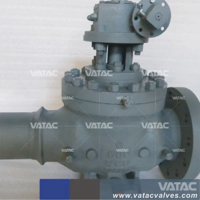 Handle Gear Operated Flanged Casting Top Entry Ball Valve