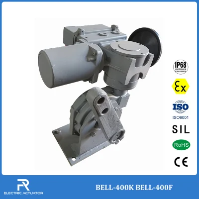on/off Push Button Bell-400K Bell-400f Local Remote Selector Switch Open/Close Positions and Hand Wheel Motor Actuator