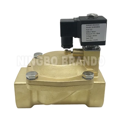 Fire Fighting Protection System Brass Water Solenoid Valve With Manual Override 3/4&prime;&prime; 1&prime;&prime; 1 1 /4&prime;&prime; 1 1 /2&prime;&prime; 2&prime;&prime; 24VDC 110VAC 220VAC