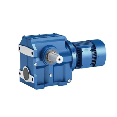 OEM Custom S Series S37 Helical Worm High Speed Gearbox Gear Motor Reducer for Mixer Machine