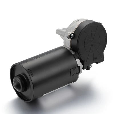 High Torque 17nm Low Speed Good Quality 83mm Brushed with Worm Gear Box 12V24V 150W
