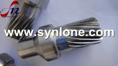 CNC Machining Auto Spare Parts Stainless Steel Worm Shaft Gears