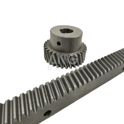 Industrial Gearbox Reducer Auto Parts Metal Transmission Drive Straight Solid Hollow Spur Pinion Shaft Gear