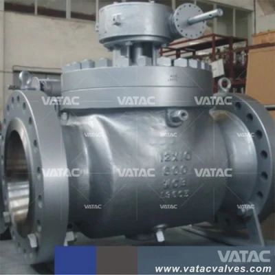 Handle Gear Operated Flanged Casting Top Entry Ball Valve