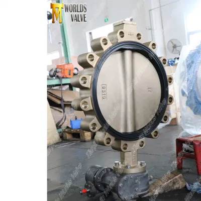 Al-Bronze Lug Butterfly Valve C95400 C95800 Body and Disc for Sea Water Vessel Marine Valves