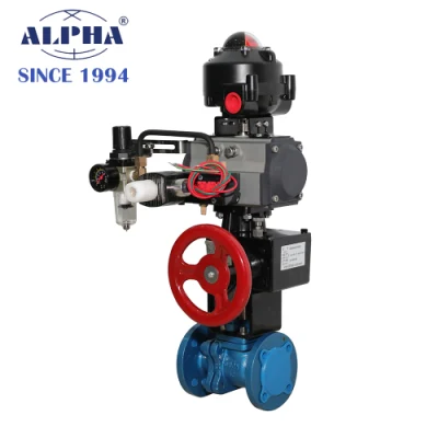Pneumatic Valve Actuator Manual Operation/Manual Override Gearbox