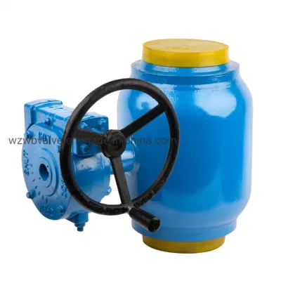 OEM DN15-DN800 Worm Gear Driven Stainless Steel/Forged Pipe Ball Valve Full Bore (FB) Fully Welded Ball Valve