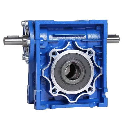 Aluminum Right Angle Worm Drive Motor Gear Gearbox Speed Reducer
