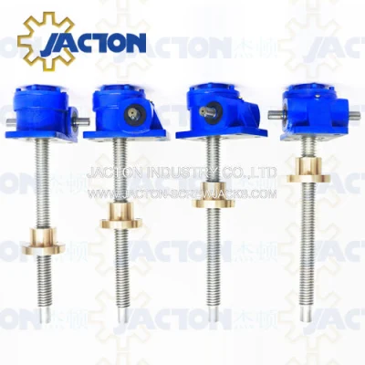 Best Worm Gear Jack Pitch 6, Aluminum Screw Jacks, 90 Degree Screw Type Gearbox Price