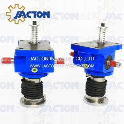 Best Worm Gear Jack Pitch 6, Aluminum Screw Jacks, 90 Degree Screw Type Gearbox Price
