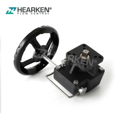 Hdm Series De-Clutchable Worm Gear Box Manual Override Mounting Indoor and Outdoor