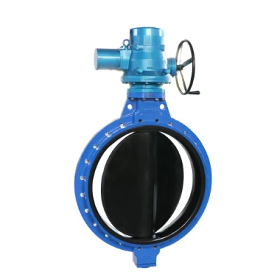 Ggg40 Ggg50 A536 A395 Single Flanged Wafer Type Butterfly Valves with Handheld Gearbox Operator