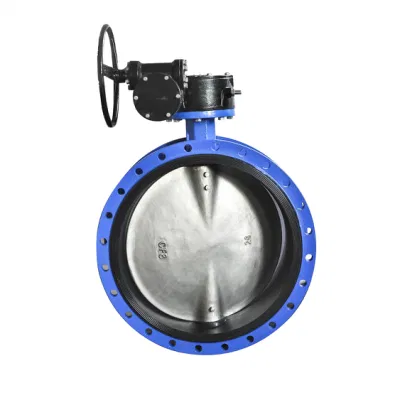 Flange Water Butterfly Valve with Gearbox