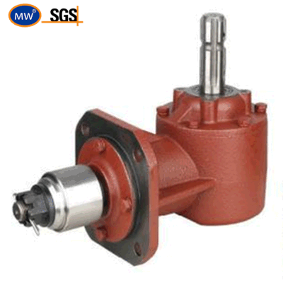 2: 1 Ratio Agriculture Spiral Bevel Gearbox with Handwheel Speed up Reduce