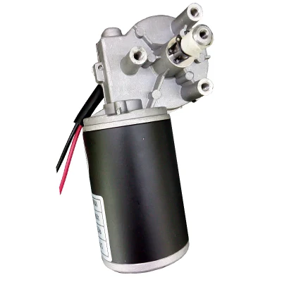 130rpm High Speed Worm Small Gear Motor 24V DC Gear Box for Automation Machinery