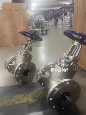 SS304 CF8 Steel Manually Handwheel Operated Boiler Rising Stem Flange Stainless Steel Gate Valve