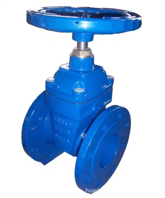 Most Popular DIN F4 Ductile Iron Cast Iron Hand Wheel Resilient Seated Water Seal Gate Valve