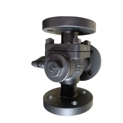 ANSI Gearbox Flanged Three Ways Tee Flow Ball Valve