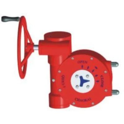 Worm Gear Operator Valve Operator Gearbox Manual Gear Box Operating Pressure Water Regulating 3 Way Excavator Motors