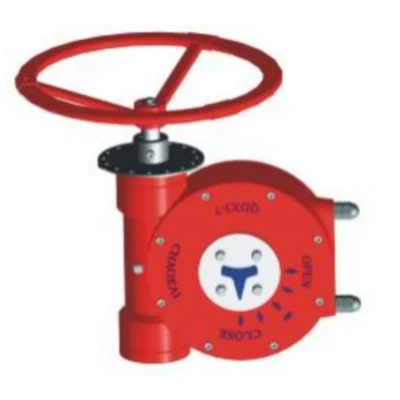 Worm Gear Operator Valve Operator Gearbox Manual Gear Box Operating Pressure Water Regulating 3 Way Excavator Motors