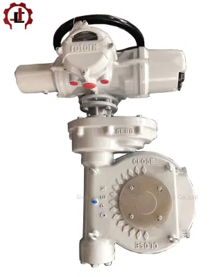 Electric Type Part-Turn Valve Worm Gear Operator