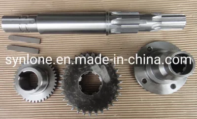 Customized Assemble Parts Forging and Machining Worm/Wheel Hub/Shaft