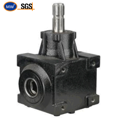 2: 1 Ratio Agriculture Spiral Bevel Gearbox with Handwheel Speed up Reduce