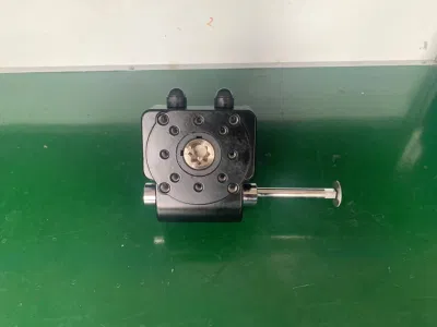 China Manufacturer Manual Override Declutchable Gear Box for Pneumatic Actuator