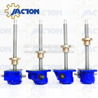 Best Worm Gear Jack Pitch 6, Aluminum Screw Jacks, 90 Degree Screw Type Gearbox Price