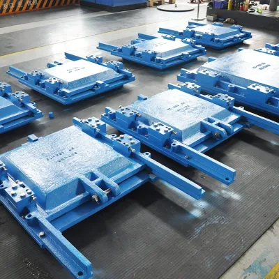 Industrial Electric/Motorized Actuator Operated Flow Control Manual Slide Gate Valve