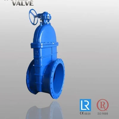 Resilient Seated Sluice Gate Valves Industrial Control Rsgv Table E with Bevel Gearbox