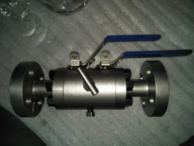 Gear Operated A105/ Lf2/F304L/F316L Forged Steel Dbb Valve / Double Block &amp; Bleed Valve / Dbb Ball Valve