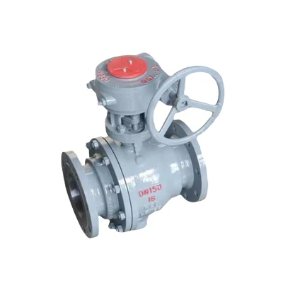 Q347h Worm Gear Fixed Ball Valve Hard Seal Fixed Ball Valve