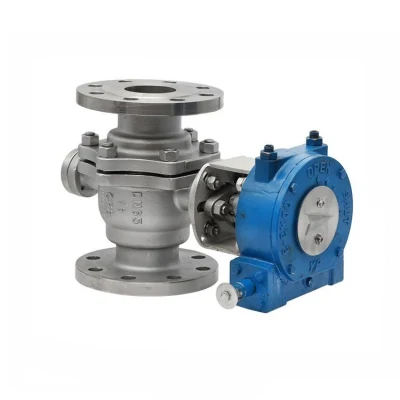 Q347h Worm Gear Fixed Ball Valve Hard Seal Fixed Ball Valve
