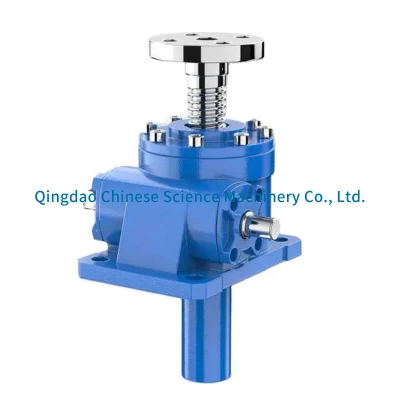 New Swl5t Trapezoidal Large Hand Manual Bevel Wheel Lift Worm Gear Screw Jack with Swl Series Rotating Mechanism