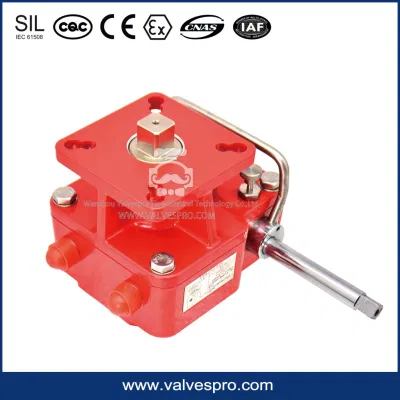 Declutchable Manual Gear Box Override Handwheel for Pneumatic Actuator