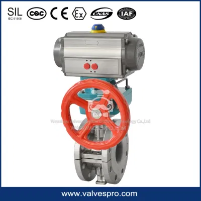 Declutchable Manual Overrides with Lock Device for Pneumatic Actuator