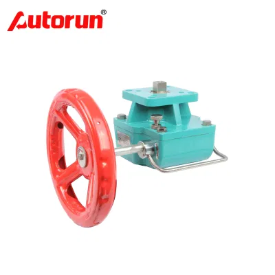 Manual Override Declutchable Wormgear for Pneumatic Actuator