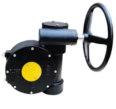 Declutch Gearbox Used in Combination with Pneumatic Actuator