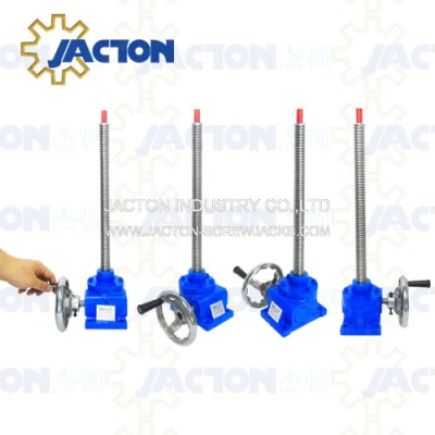 Best Price Hand Operated Worm Gearboxes, Manual Hand Wheel Crank Screw Jacks, Miniature Lift Using Gears Crank Manufacturer