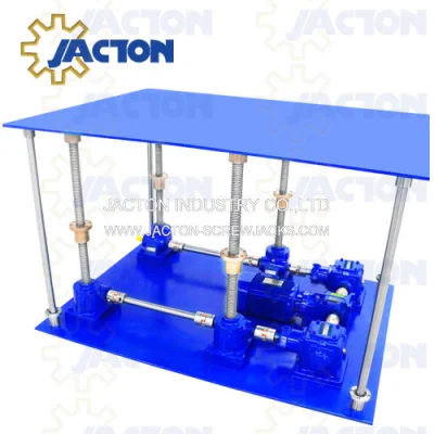 Synchronisation of Several Worm Gear Screw Jacks Is Simple with The Complete Range of Accessories.