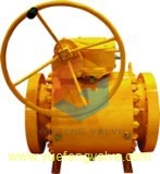 Gear Box Fix Side Entry API Ball Valve