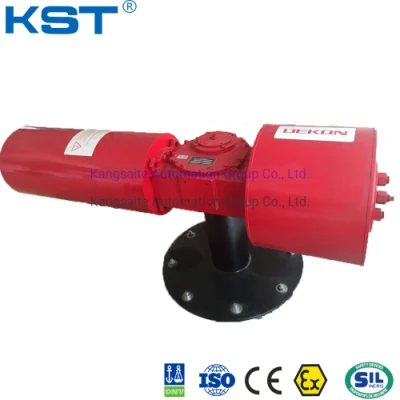 Spring Return Double Acting Bettis Scotch Yoke Pneumatic Rotary Actuator