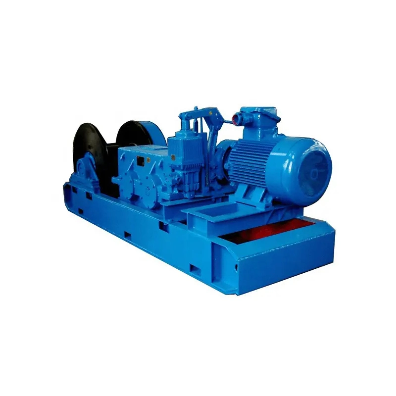 Jh Series Column Return Drawworks Underground Equipment Adopts Spherical Worm Gear Pair Drive Jh-20 Underground Low-Speed Draww