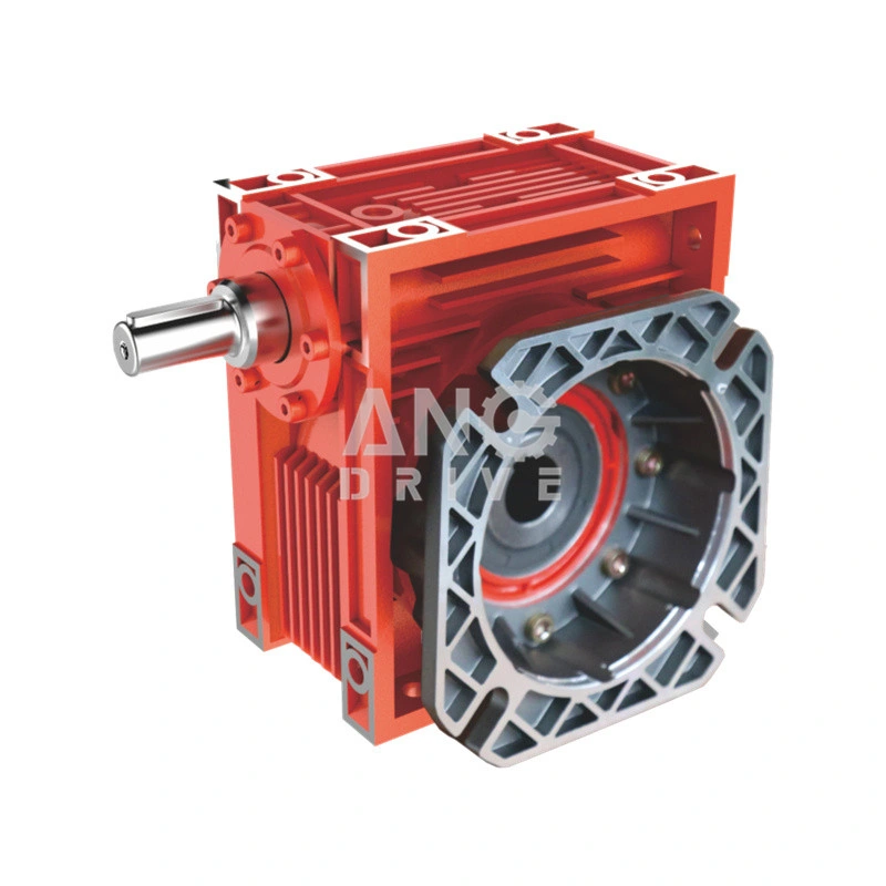 Industrial Factory Mechanical Power Transmission RV Series Speed Reduction Gearbox with Motor Chinese Blue OEM Worm Reductor