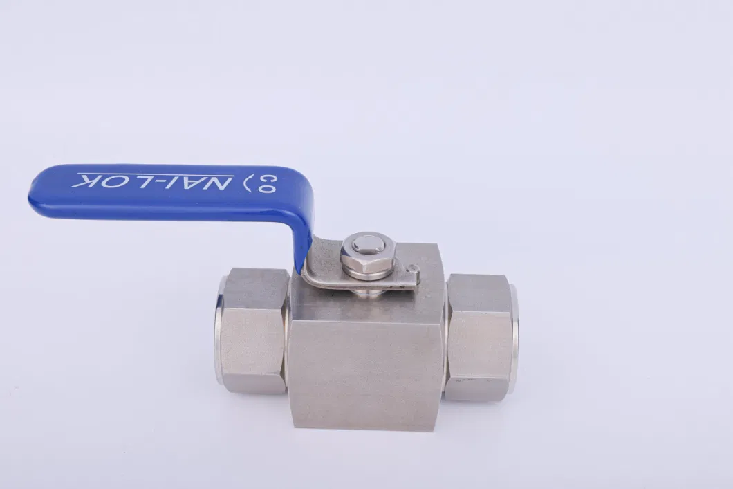 Nai Lok High Pressure CNG 6000 Psi Female NPT 2 Inch Thread Ball Valve with Pneumatic Actuator Manual No Leak 1 PC Ball Valves