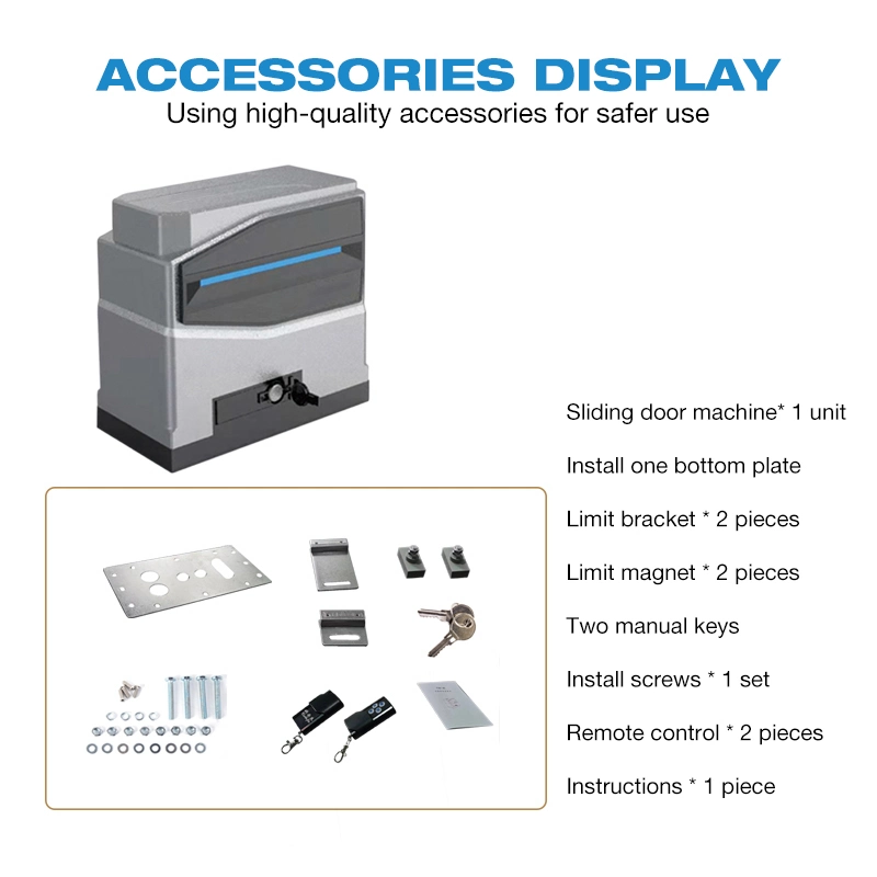 WiFi Controller 2000kg Sliding Gate Opener Electric Door Gate Motor Gear Rack Sliding Gate Operator